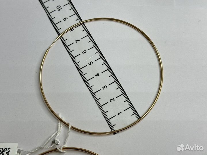 Серьги золотые новые 585 (G113)