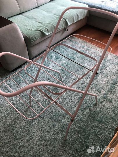 Ванночка для купания с подставкой и горкой