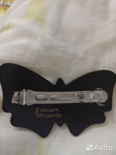 Бабочка заколка для волос