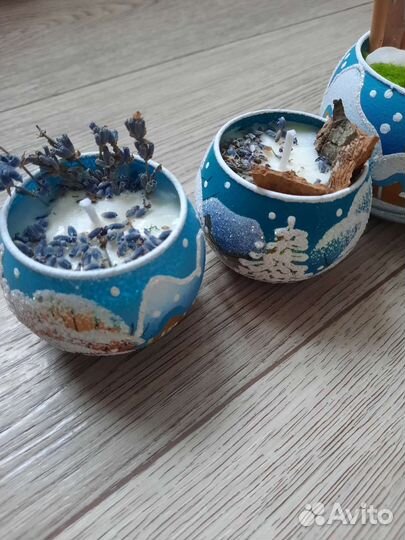 Набор свечей hand made