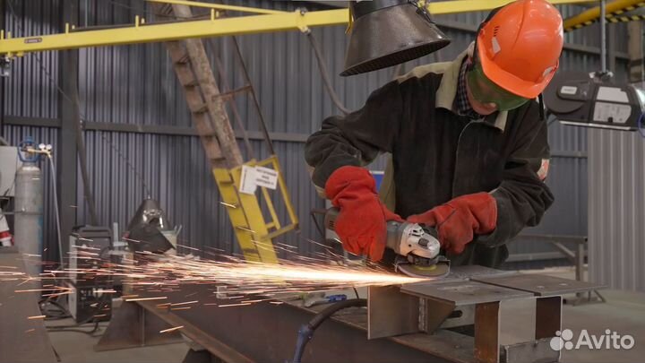 Изготовление металлоконструкций, каркасов зданий