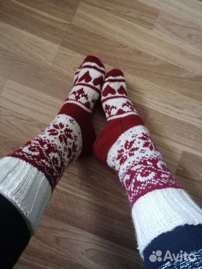 Носки вязаные ручной работы