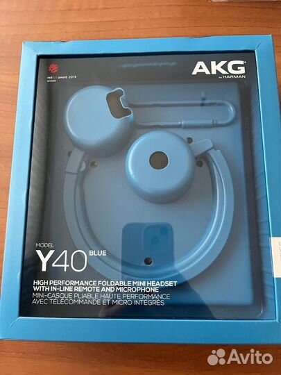 Проводные наушники AKG Y40