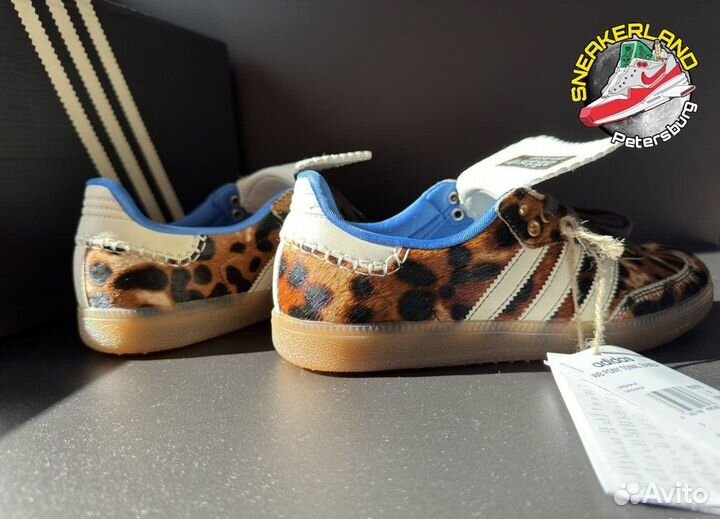 Adidas Samba Wales Bonner Leopard