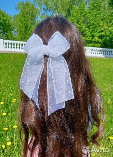 Бант на заколке