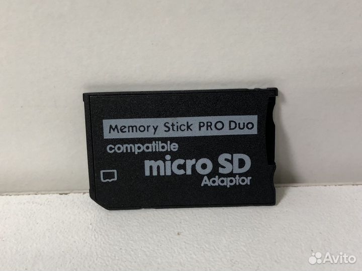 Переходник Memory Stick Pro Duo на mirco SD на PSP