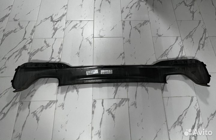 Юбка бампера задняя BMW 5 G30 М-пакет