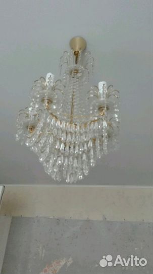 Хрустальная люстра производства Bohemia