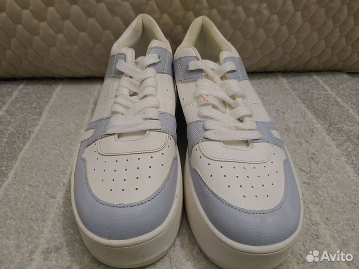 Кеды женские голубые демисезонные 41 размер