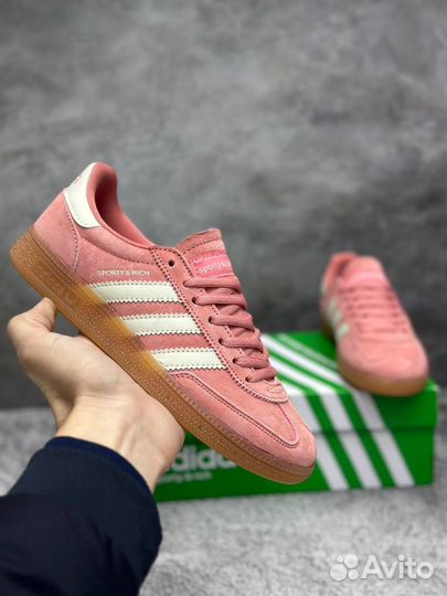 Кроссовки женские Adidas Spezial Sporty Rich Pink