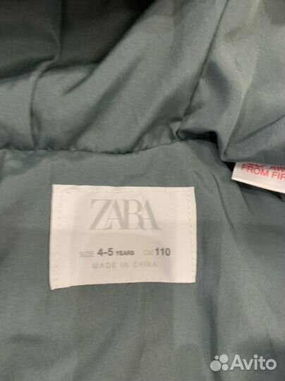 Куртка демисезонная детская Zara 110 р