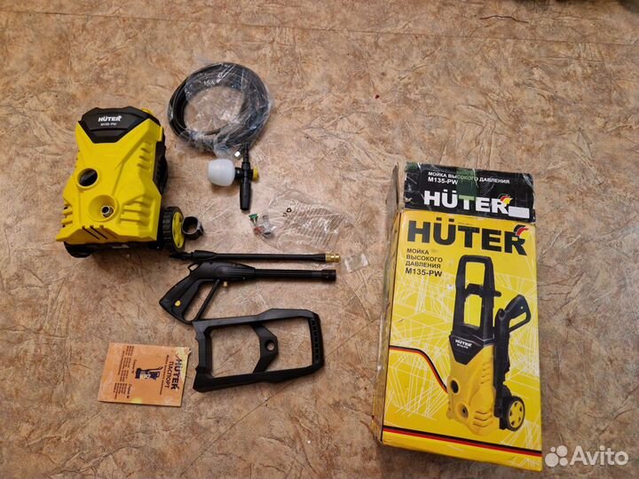 Мойка высокого давления Huter M135-рw