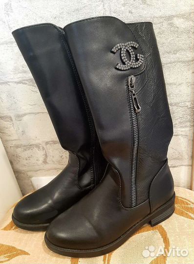 Демисезонные сапоги для девочки