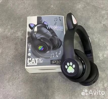 Беспроводные детские наушники Cat Беспл доставка