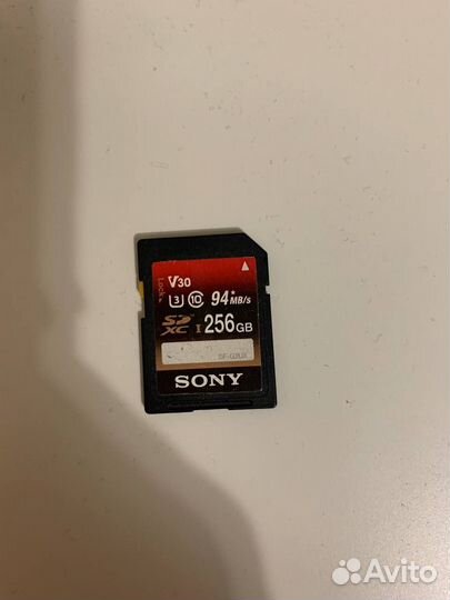 Карта памяти sdxc SanDisk 256GB Extreme Pro