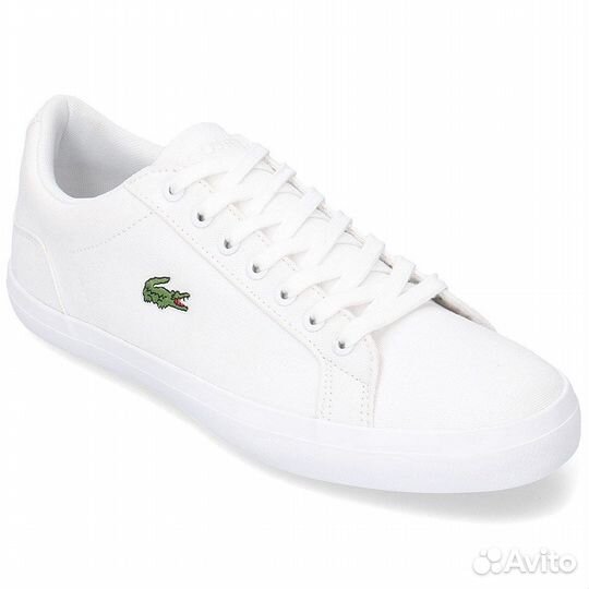 Новые кеды Lacoste мужские оригинал 40.5 белые