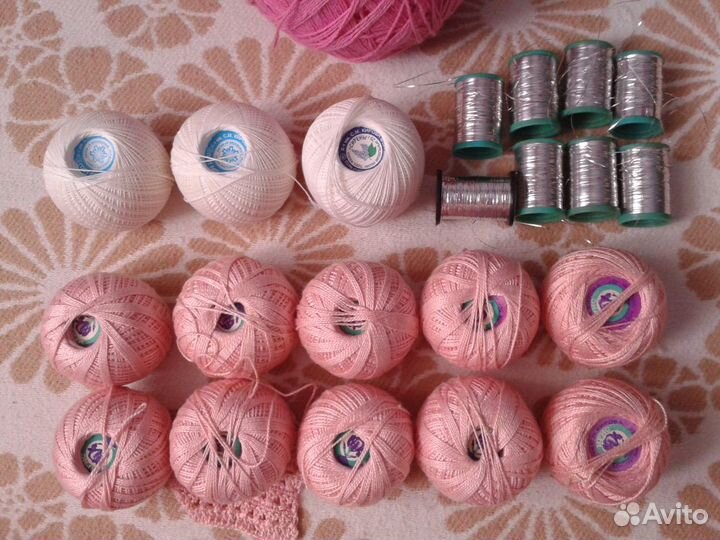 Пряжа, нитки, люрекс СССР