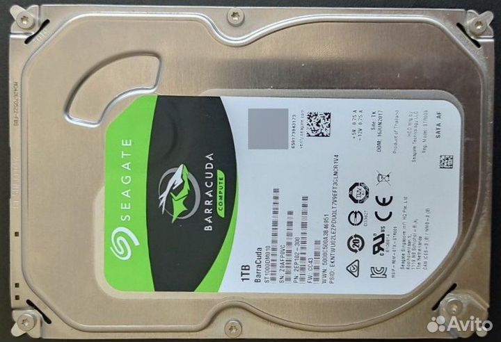 Жесткий диск SATA HDD 3.5 Состояние нового