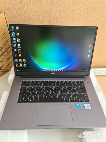 Ноутбук Huawei matebook d15 на гарантии