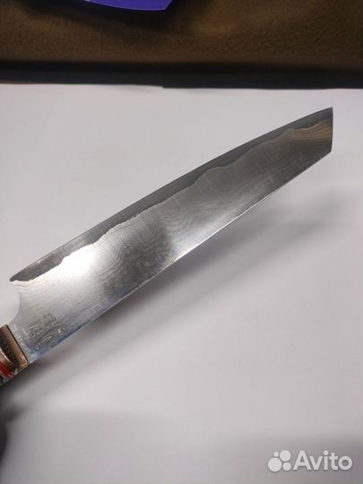 Кухонный нож кирицуке из стали Rex121