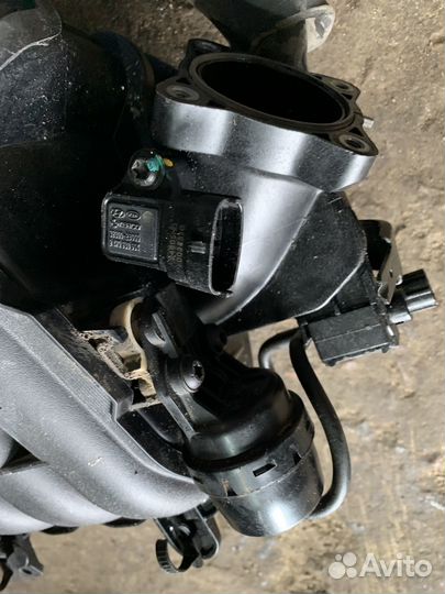 Впускной коллектор kia rio 4