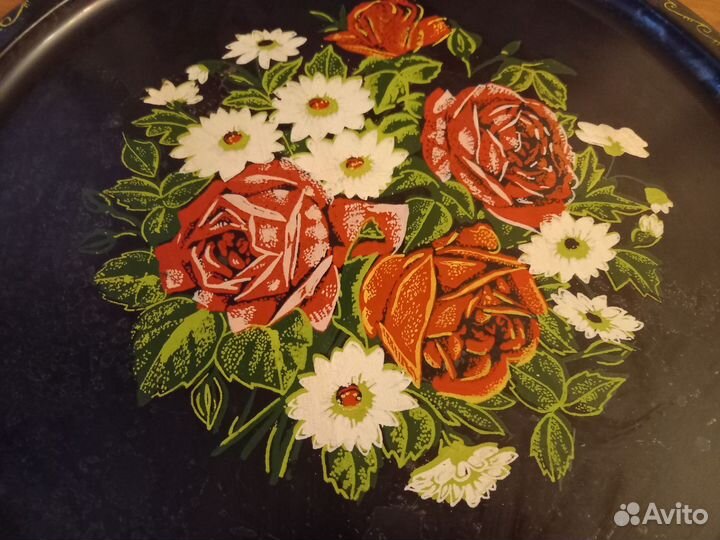 Поднос СССР Жостово советский