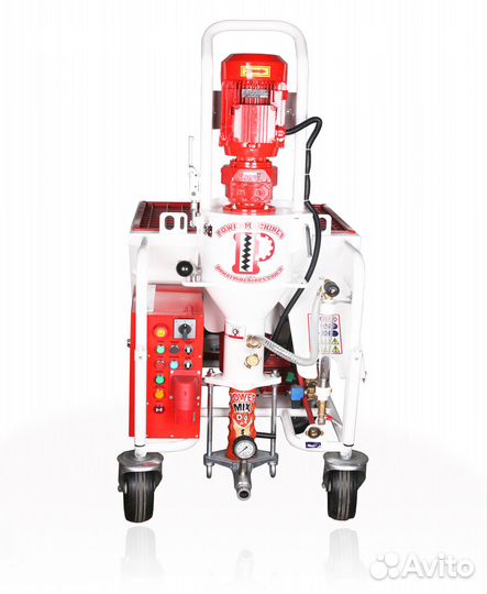 Штукатурная станция PowerMix Alpha 380 В
