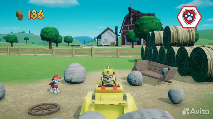 PAW Patrol: Mighty Pups Save Adventure Bay PS5, ан