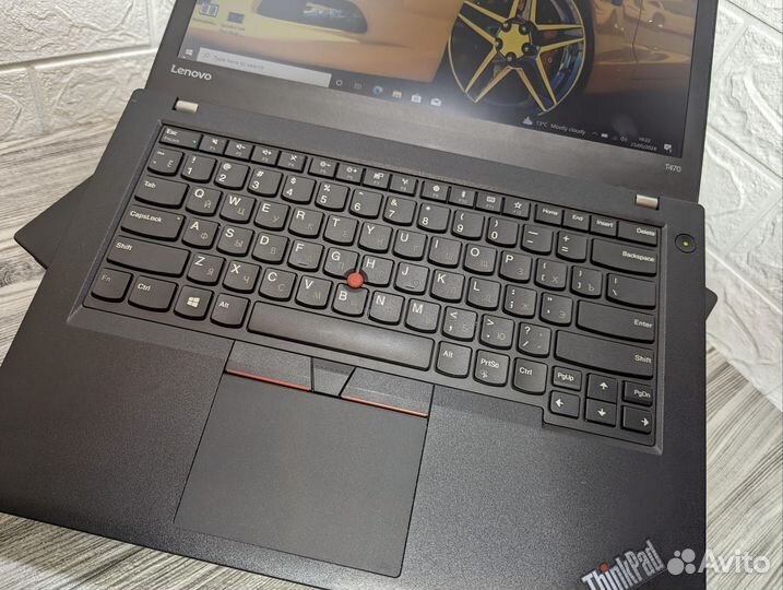 Мощный Thinkpad T470 IPS экраном, отличном сост