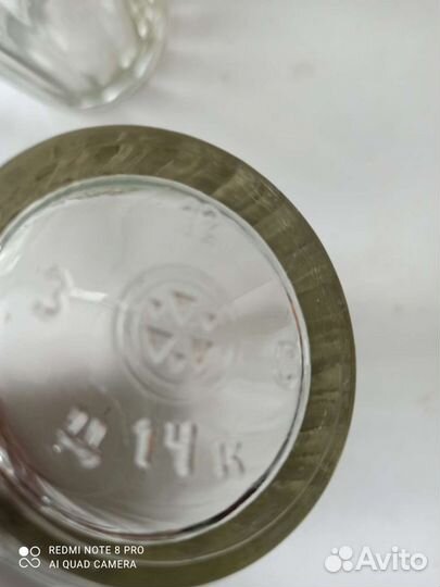 Стаканы граненые СССР