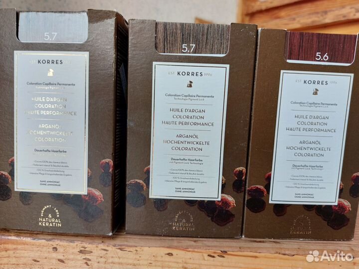 Краска для волос korres