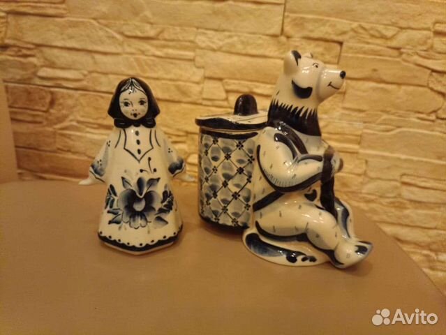 Фарфоровая посуда гжель