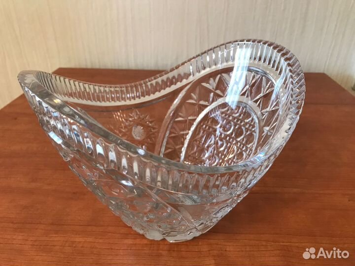 Вазочки хрустальные в ассортименте