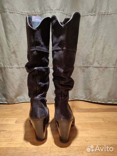 Сапоги натуральная кожа 37