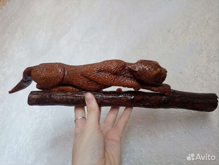 Деревянная Статуэтка Пантера