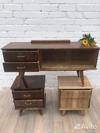 Тумбы прикроватная ретро-винтаж