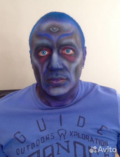 Грим на хэллоуин