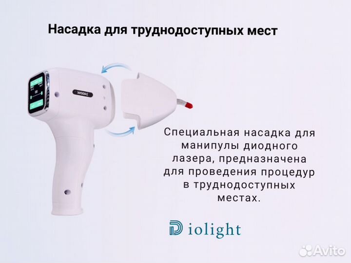 Диодный лазер Дио'Лайт 2000w в рассрочку