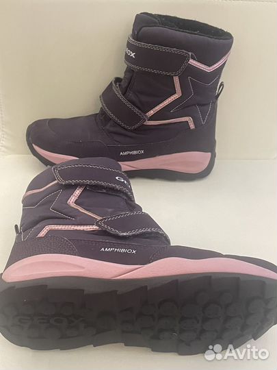 Ботинки зимние geox 36