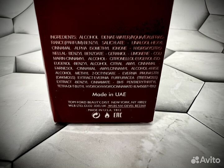 Tom ford lost cherry унисекс