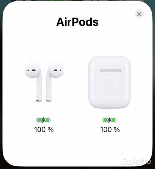 Наушники Apple AirPods 2 (оригинал)