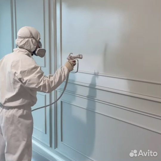 Безвоздушная покраска