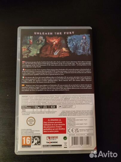 Darksiders 3 (Nintendo Switch)