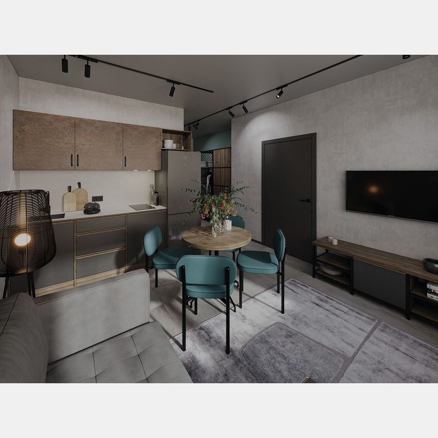 Апартаменты-студия, 21,5 м², 3/13 эт.