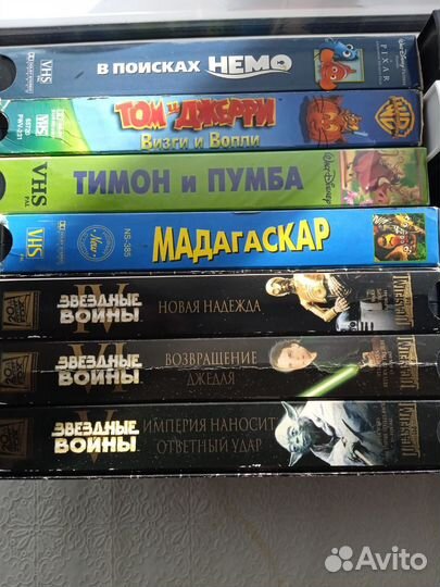 Видеокассеты с фильмами