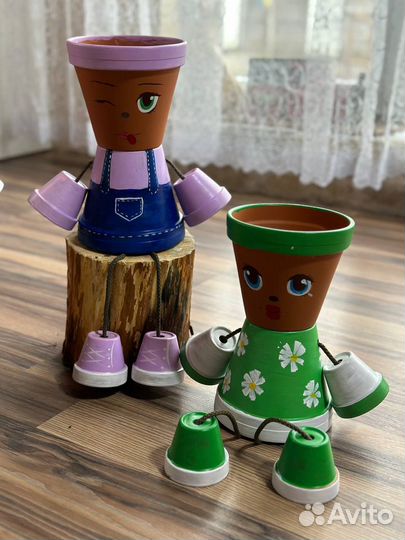 Цветочные горшки