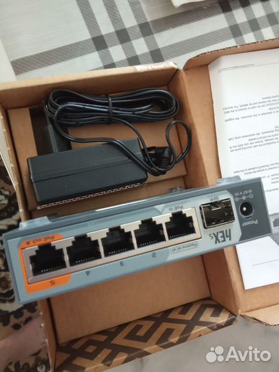 Маршрутизатор (роутер) Mikrotik hEX S RB760iGS