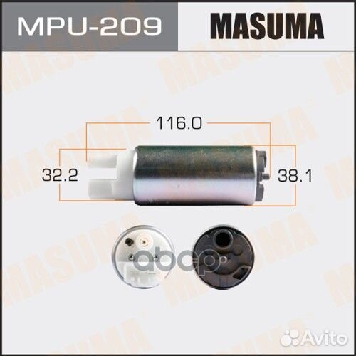 Бензонасос masuma, fuga, M35 / Y50 MPU209 Masuma