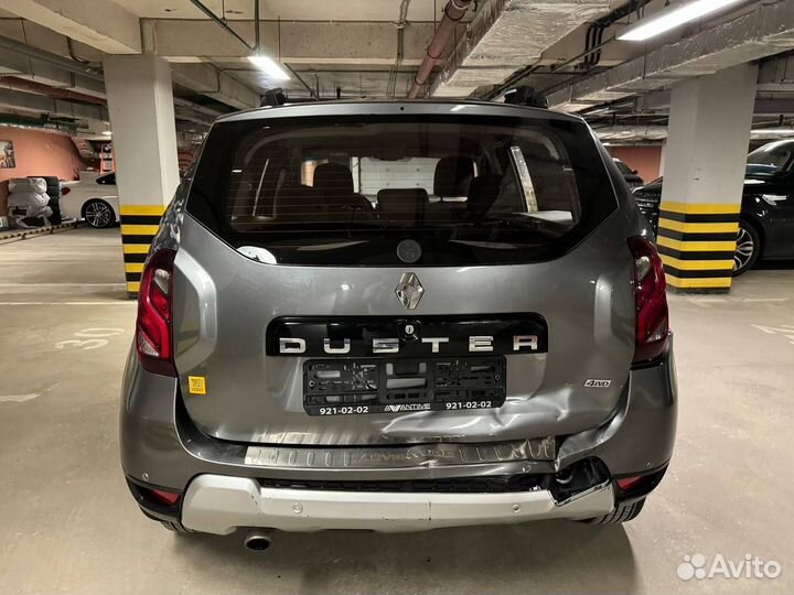 Renault Duster 2.0 МТ, 2019, битый, 59 348 км