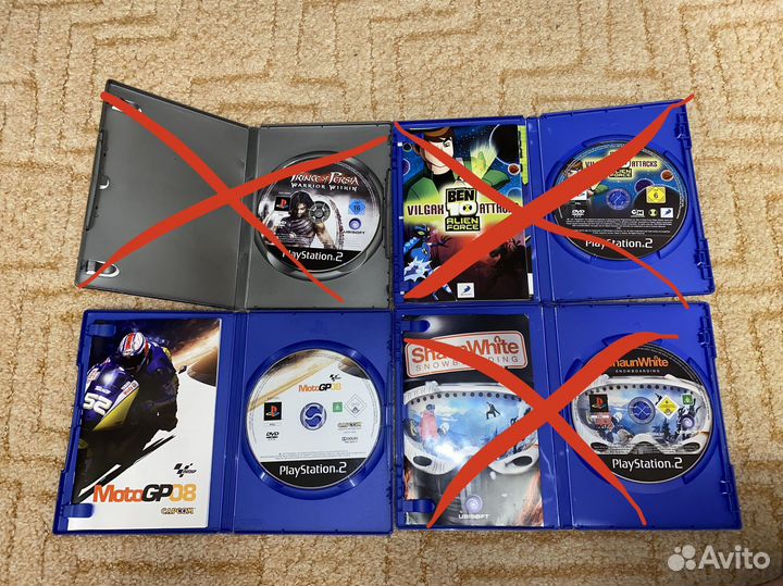 Диски playstation 2 PS2 лицензия